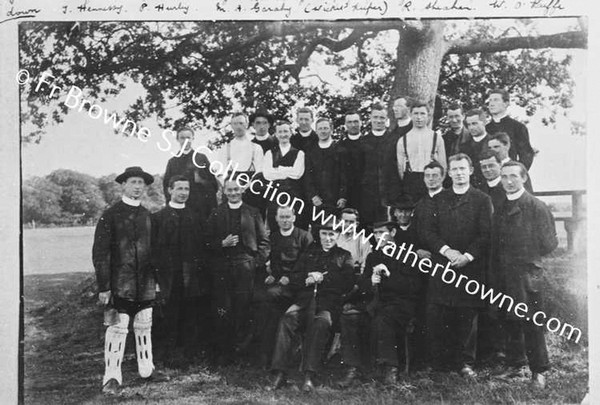 OLD GROUPS OF PROVINCE THEOLGIANS 1903